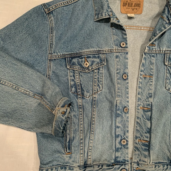 VINTAGE GAP BLUE JEANS DENIM JACKET - Picture 3 of 7